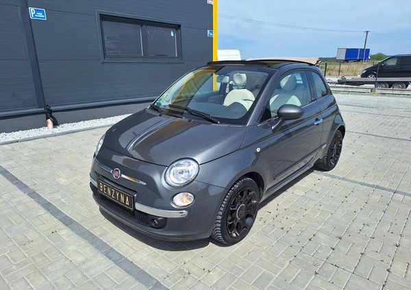 Fiat 500 cena 26900 przebieg: 80390, rok produkcji 2015 z Bardo małe 497